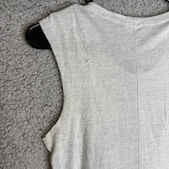 Mary Jane Tank Top Womens Small Gray Owl Print Festival Summer - Picture 10 of 11